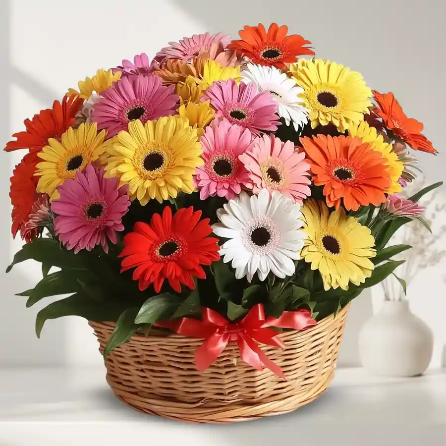 50 Assorted Gerbera