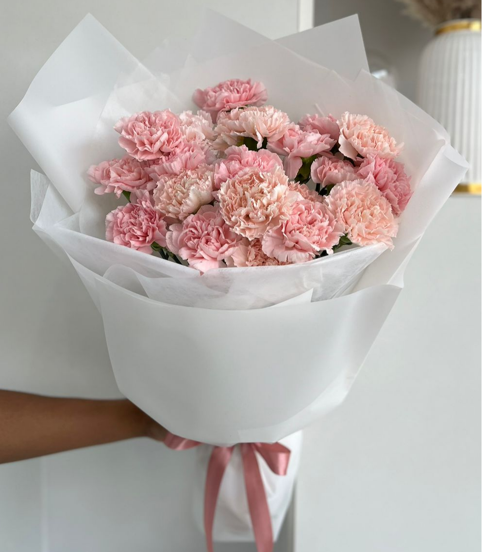 20 Pink Carnation Bouquet